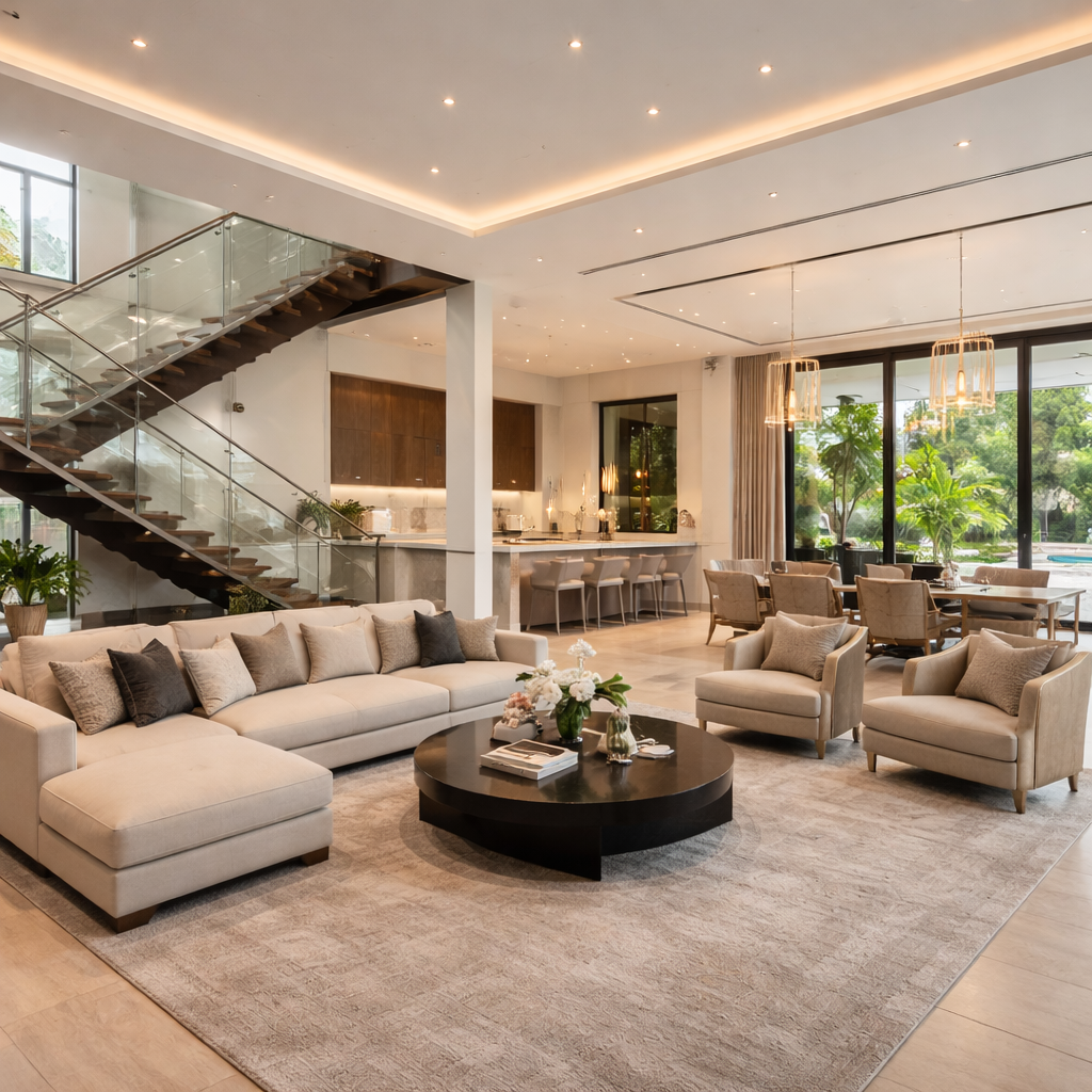 Izafa House - Modern residential interior